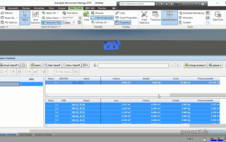 Custom Property Mapping in Navisworks 2018